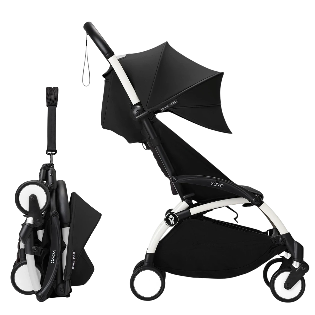 Stokke Yoyo 3 +GRATIS | Black (White Frame)