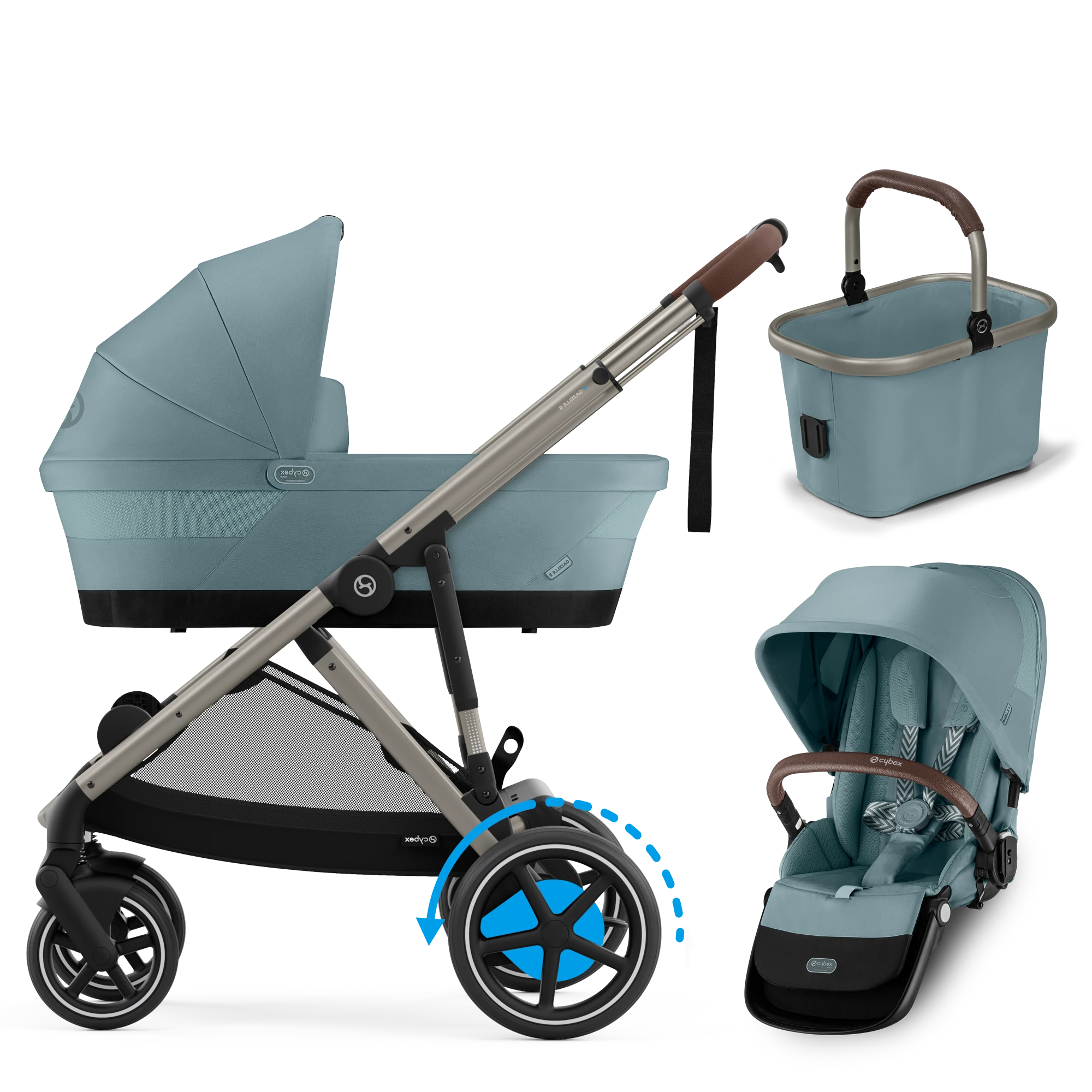 Cybex e-Gazelle S - 2w1 | Stormy Blue